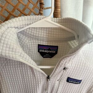 Patagonia Off-White Grid Fleece Jacket